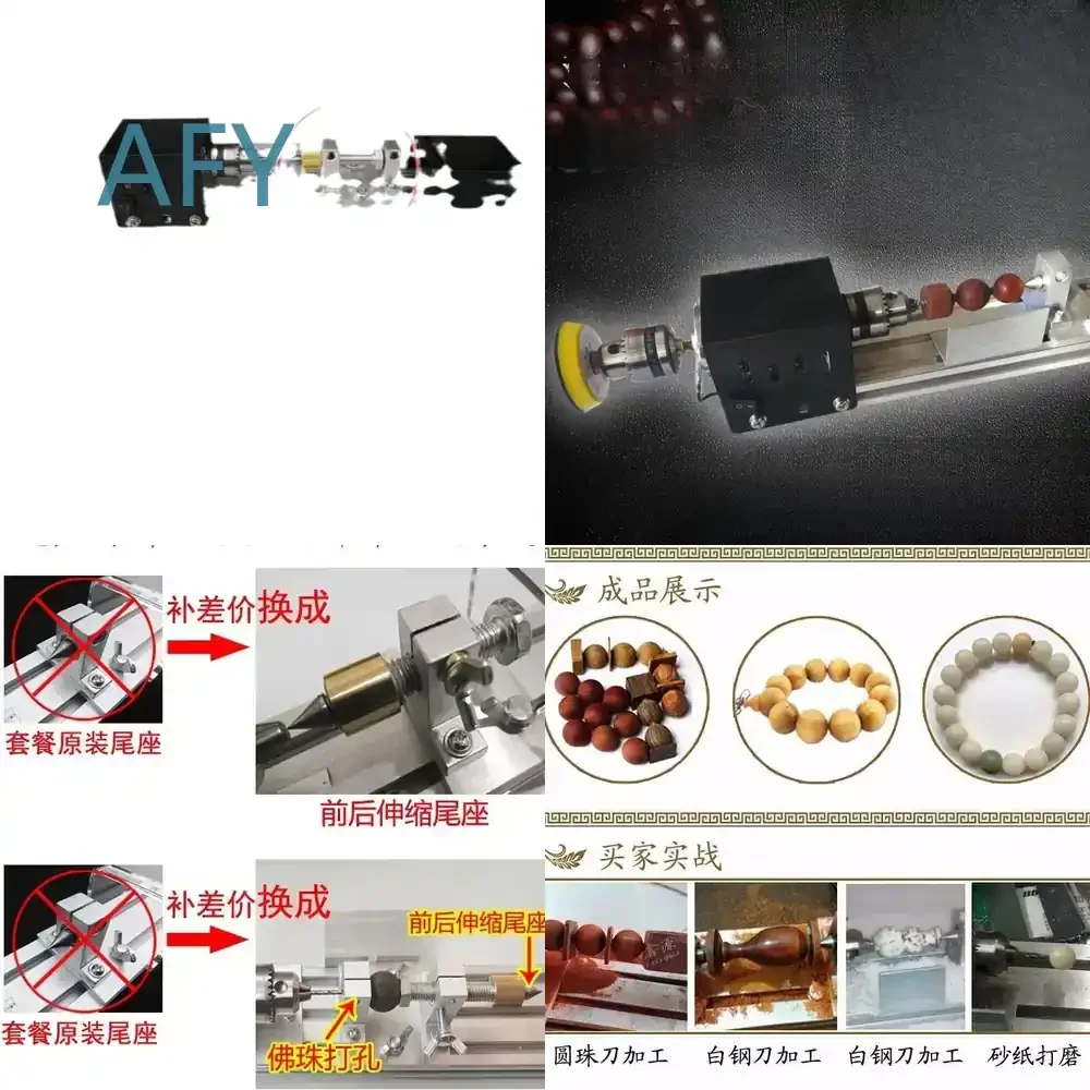 Bead Machine for Mini Lathe for Woodworking Tools for Bracelet Making for DIY Crafts for Hobbyists for Small Mechanical Multi