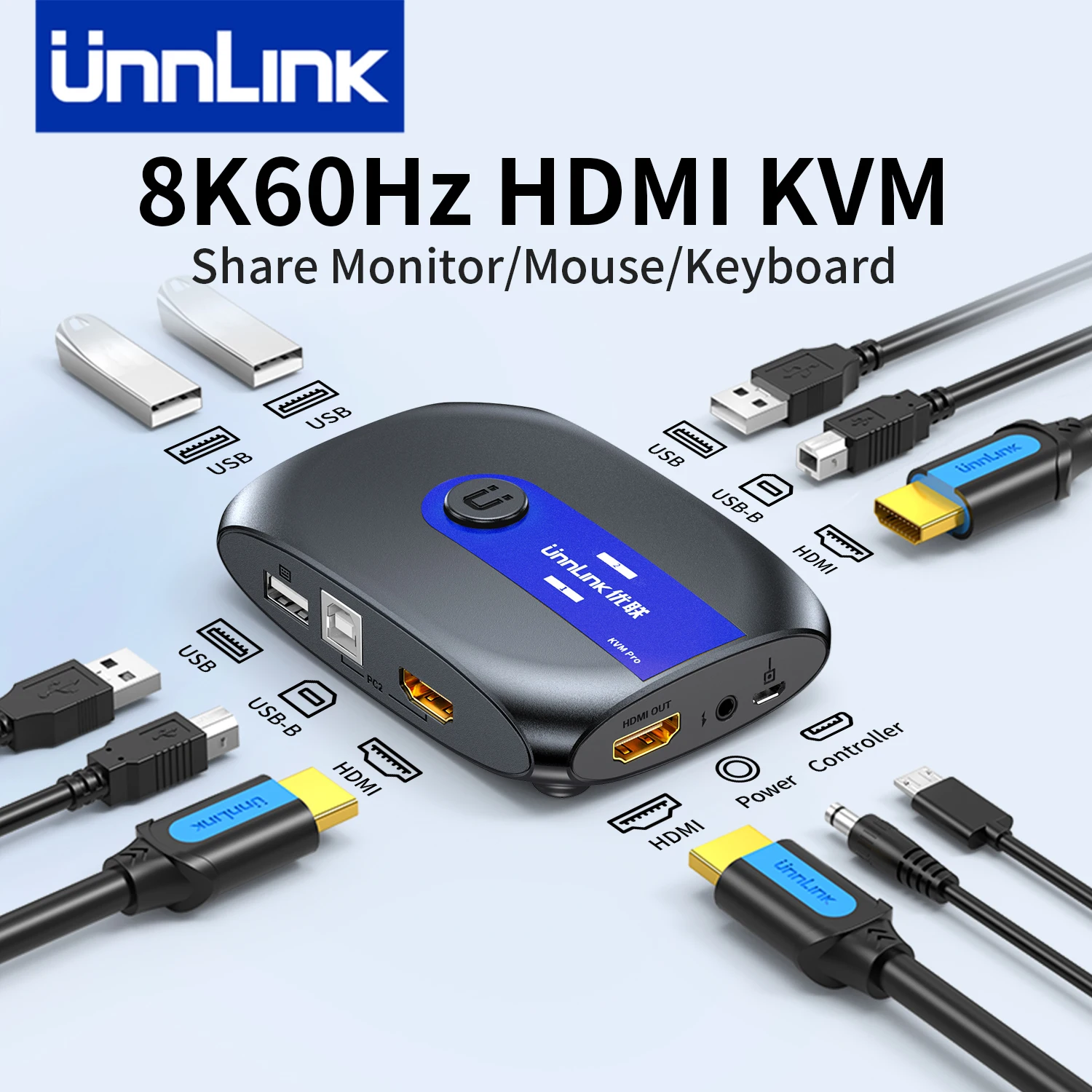 Unnlink Hdmi Kvm Sw… - image