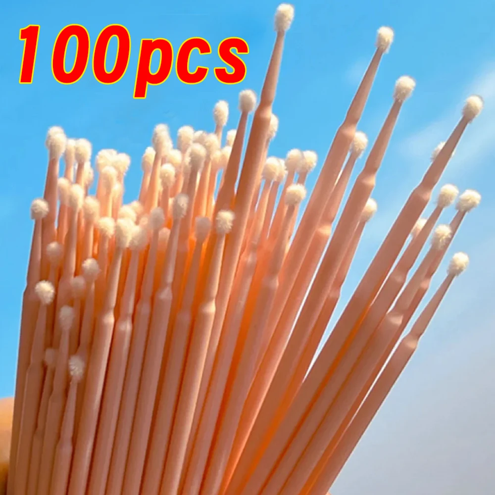 Multifunction Makeup Cotton Swab Disposable 100pcs Beauty Micro Brushes Applicator Stick Cleaner Eyeliner Eyebrow Make Up Tools