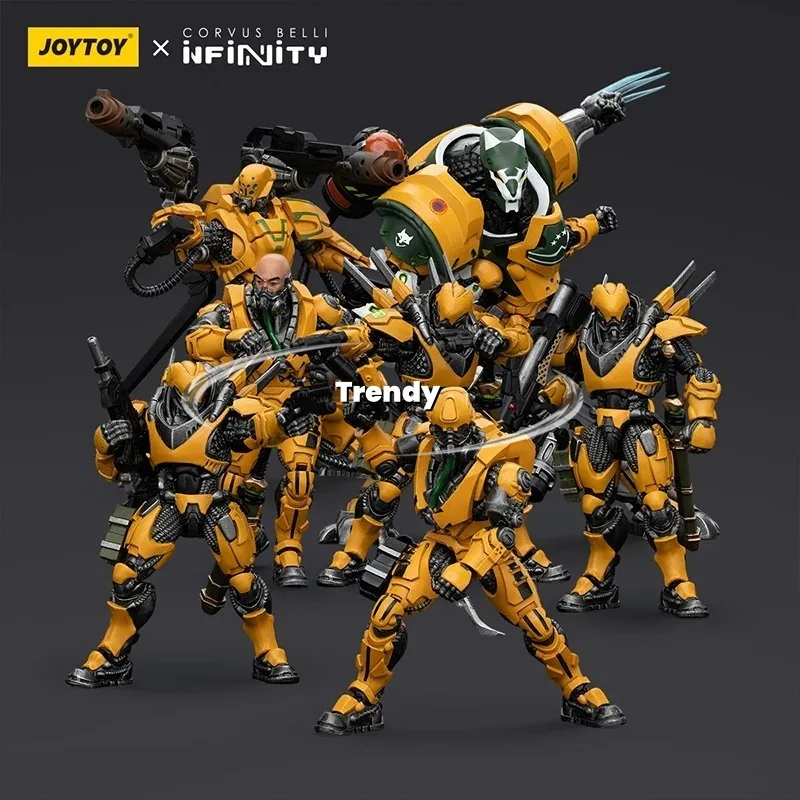 

【Spot】JOYTOY 1/18 Yujing Invincible Army Imperial Secret Service Белый флаг Армия 7, Коллекционная модель игрушки