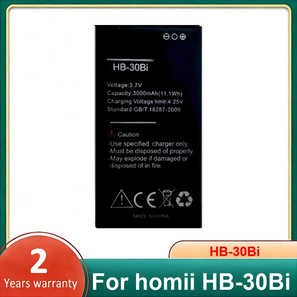 

Mobile Phone Battery HB-30Bi For Homii High-Performance Batteries
