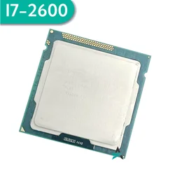 Core i7 2600 3.4GHz Quad Core Processor 8MB 5GT/s SR00B LGA 1155 cpu I7 2600