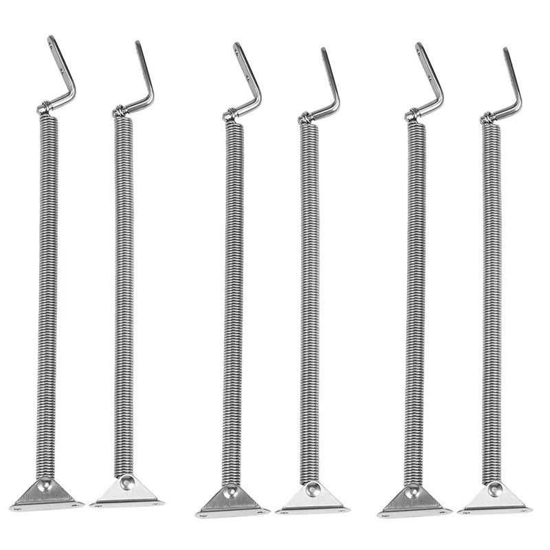 

10 шт., морская фурнитура для лодок, часть из нержавеющей стали, пружина люка 8-1/4 дюйма