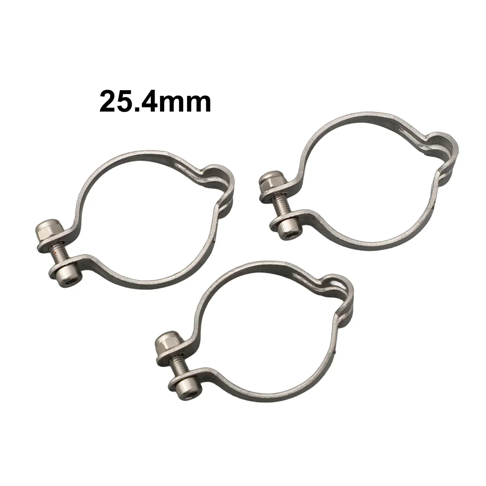 

Bike Cable Clips Pack, 3 Pcs Bicycle Frame Clamps Guides 25 4/28 6/31 8/34 9mm, All Steel Construction, Secure Wire Fixation