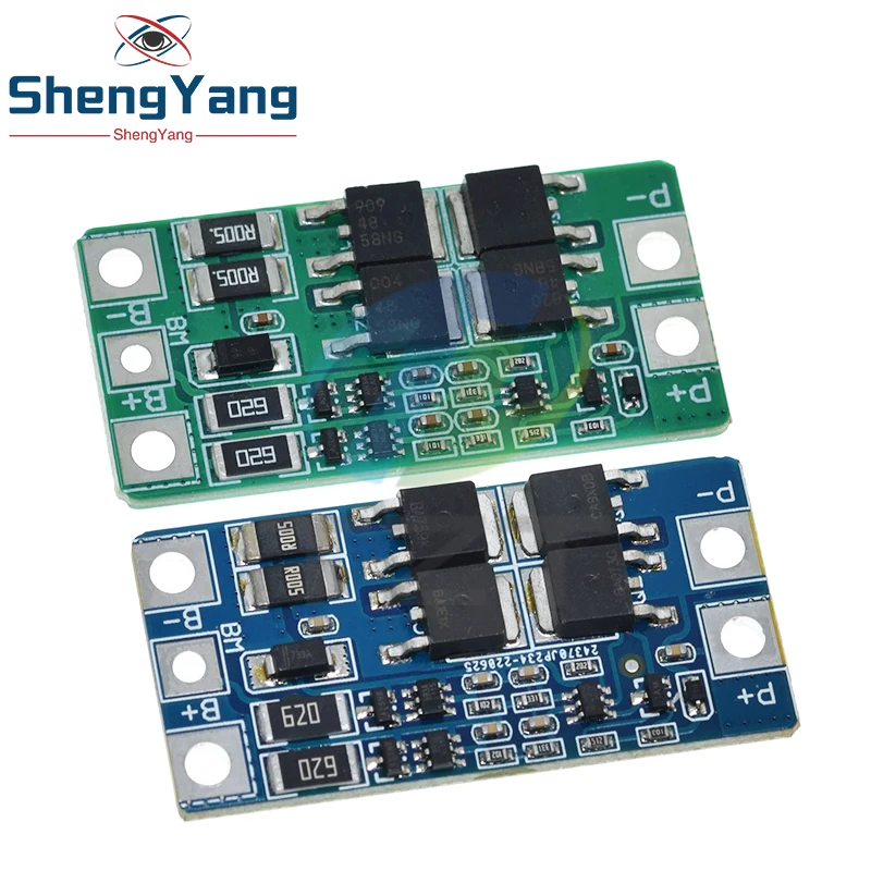 BMS 2S 3.2V 3.7V 10A LiFePO4 / لوح حماية شحن بطارية الليثيوم 6.4V 7.2V 18650 32650 حزم البطارية مع التوازن #5