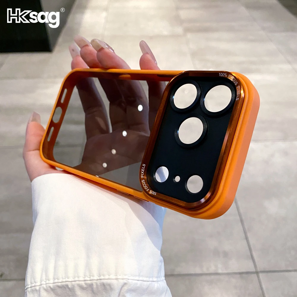 Роскошный защитный чехол для камеры с металлическим каркасом для iPhone 17, Air 16, 15, 14 Plus, 13, 12, 11 Pro Max, акриловый противоударный чехол-бампер Роскошный защитный чехол для камеры с металлическим каркасом для iPhone 17, Air 16, 15, 14 Plus, 13, 12, 11 Pro Max, акриловый противоударный чехол-бампер