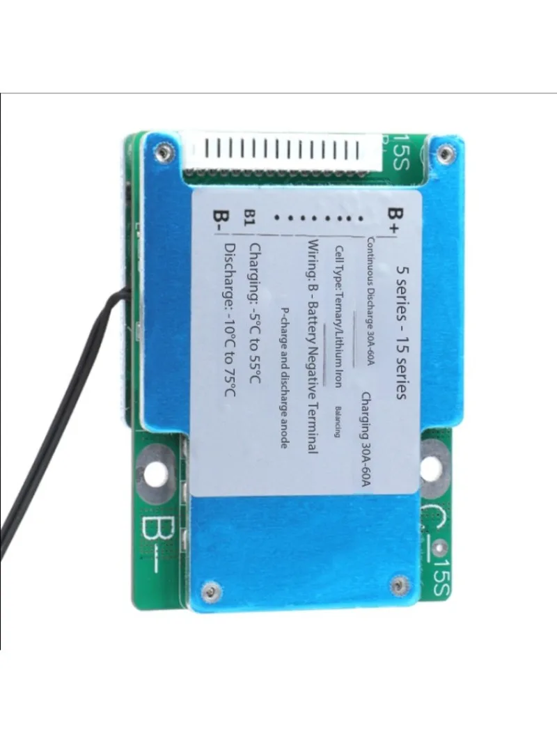 14 String 52V 40A 50A 60A Li Ion BMS Same Port With Balancing Temperature Protection For Electric Wheelchair Mobility Device