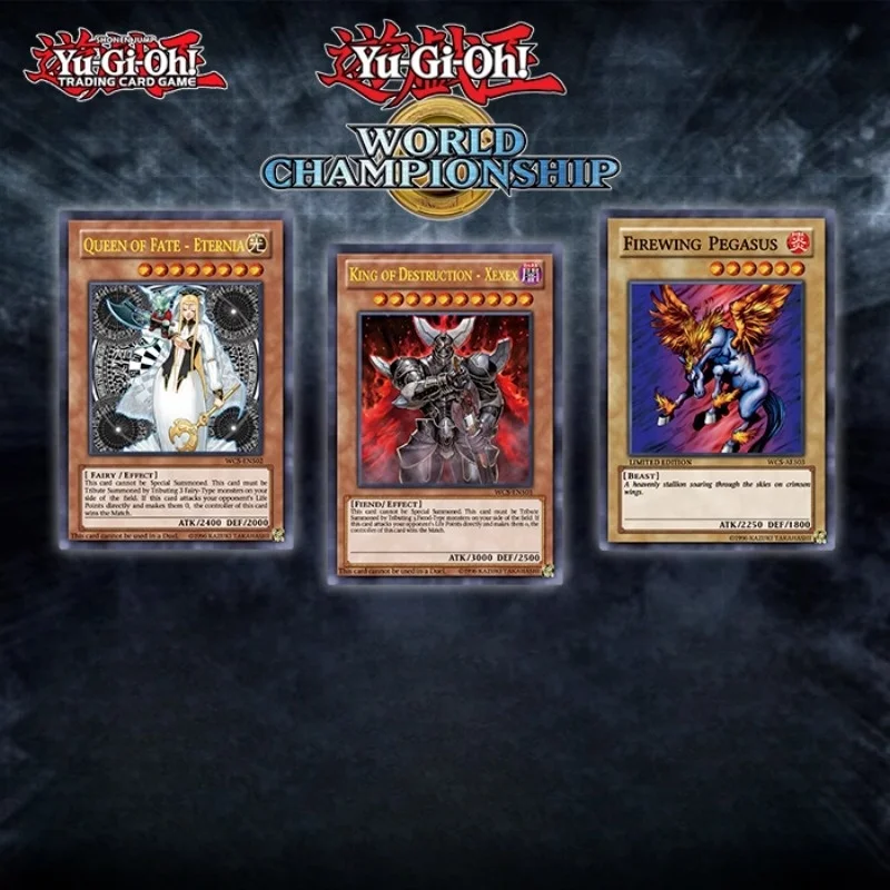 DIY Yu-Gi-Oh! The Third Session WCS World Congress 2005 Winning Card Anime Peripheral Game Collection Card Holiday Gift