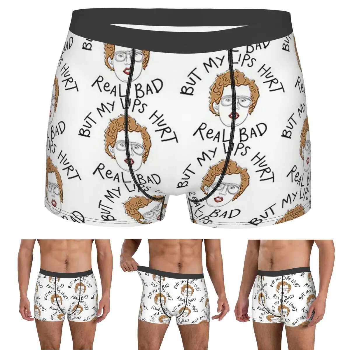 

Boxer Underpants Shorts Napoleon Dynamite Panties Men's Breathable Underwear for Homme Man Boyfriend Gifts