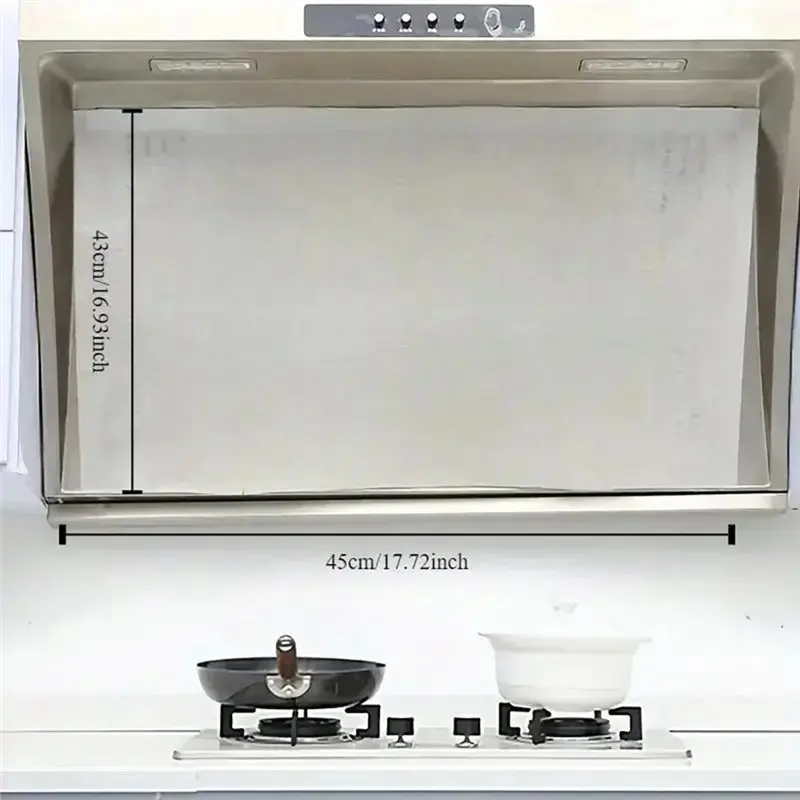 Range Hood Filter Paper Disposable Hood Oil Filter Paper Non-Woven Cooker Hood Extractor Fan Filter