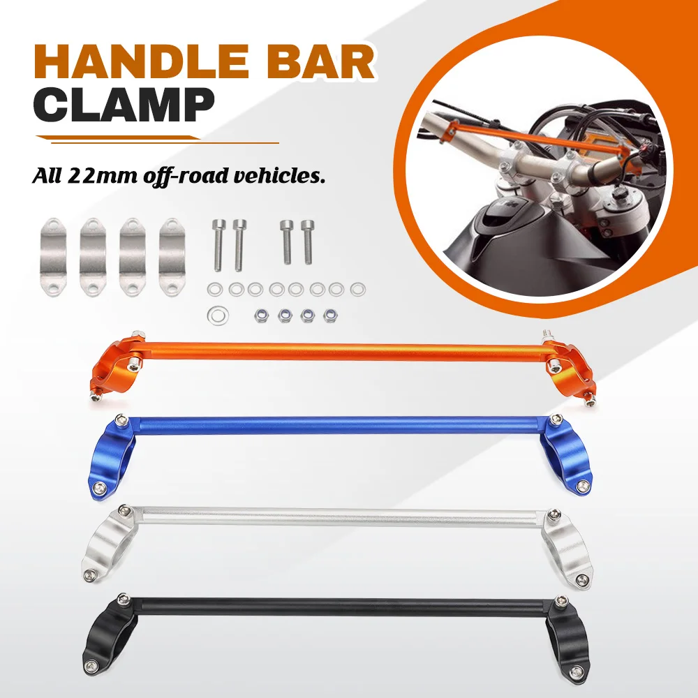 FOR SXF XCF XC EXCF EXC 500 450 350 300 250 150 125 Handlebar Brace Crossbar Strengthen Handle Bar Clamp Balance Beam Cross