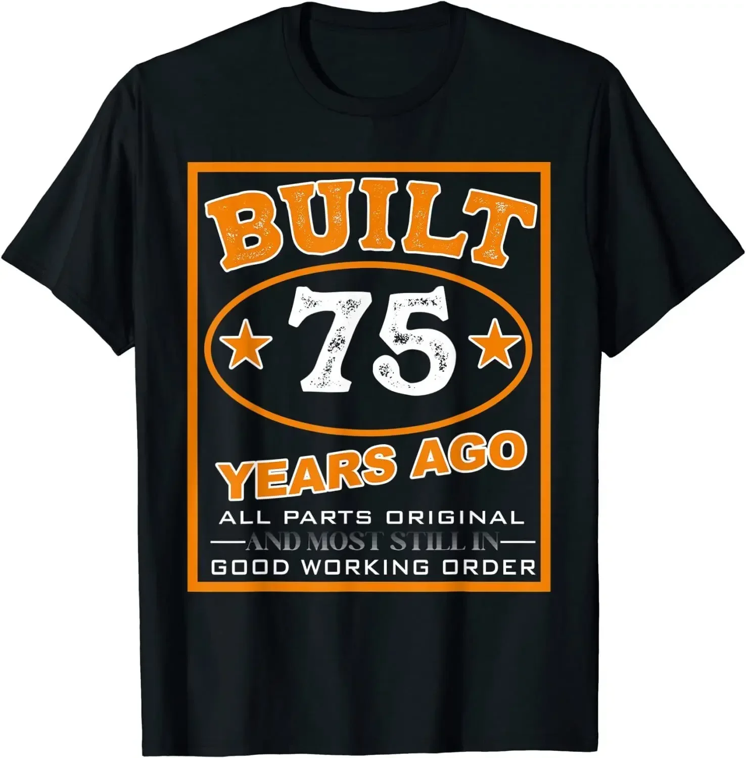 

NEW Built 75 years ago all parts original and most still in good T-Shirt Summer fashion New Arrival Cotton Short Sleeve styleman