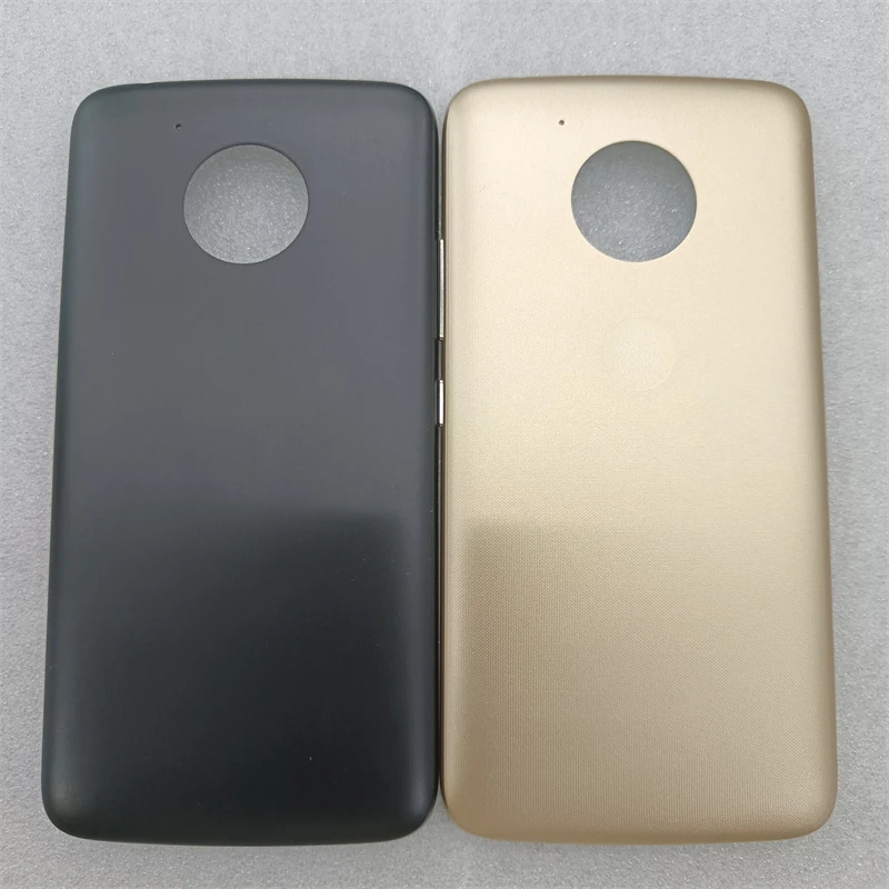 Carcasa Trasera de Alta Calidad para Batería, Tapa Trasera para Motorola Moto E4 (Versión EE. UU.) XT1767 XT1768 con Logotipo, Reparación, Reemplazo