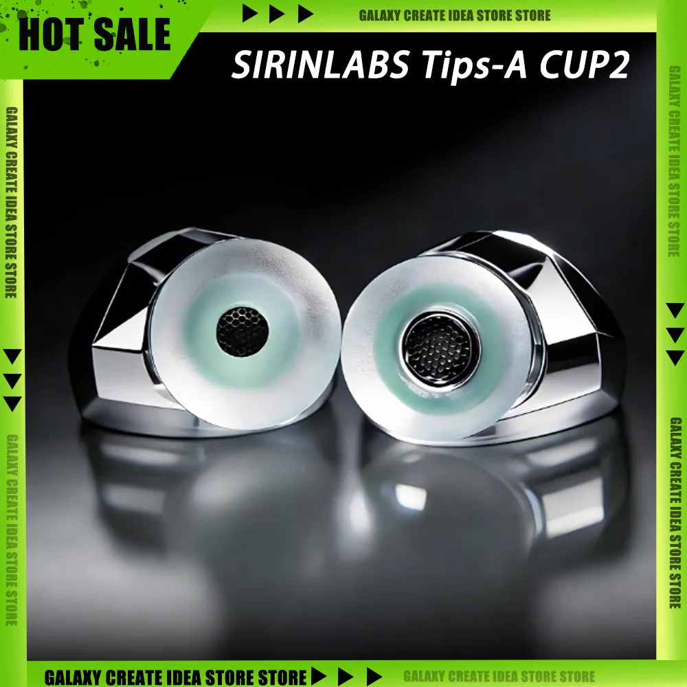 

Силиконовые насадки SIRINLABS Tips-A CUP2, мягкие сменные амбушюры для внутриканальных наушников, для игр и в качестве подарка