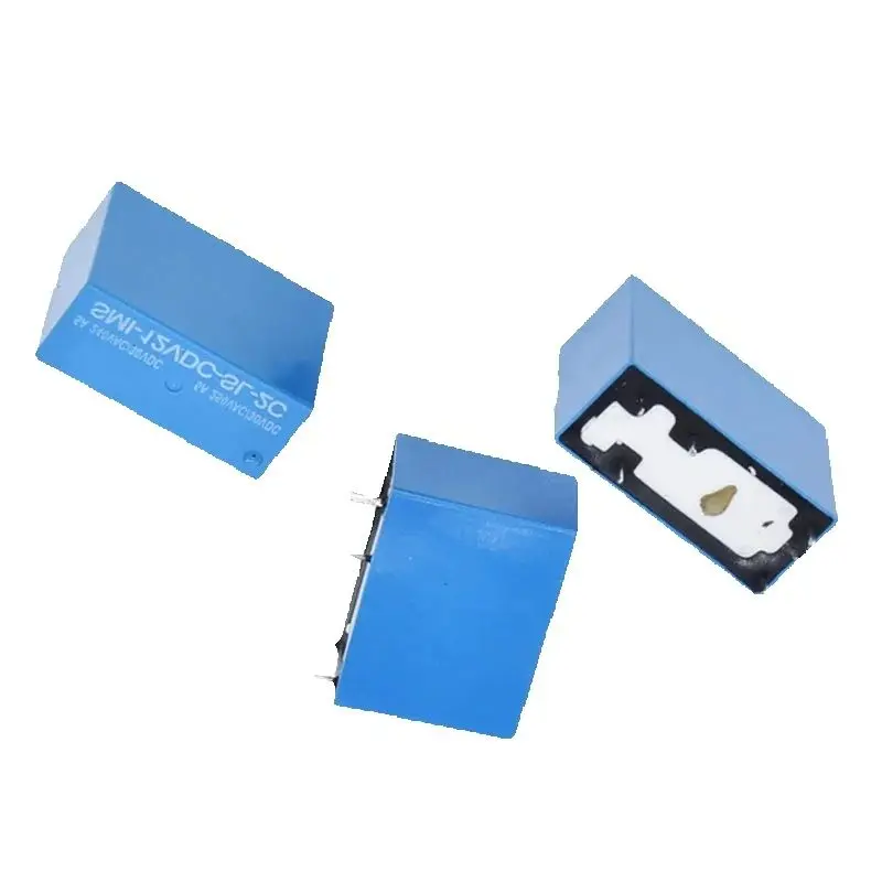 

Relay SMI-05V 12V 24VDC-SL-A/C/2C, 5/12/24V, 4/5/8-pin, miniature, blue.