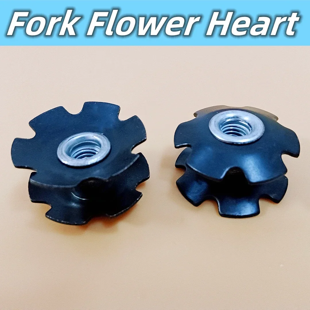 Bicycle fork Headset Hanging Core MTB Mount Core head stem Fastening Bolts Star Nuts Expansion 28.6 stem Fork Flower Heart Tool