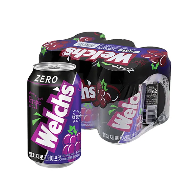 [Nongshim] welch welch xe kalorien trauben geschmack 355ml x 6 dosen