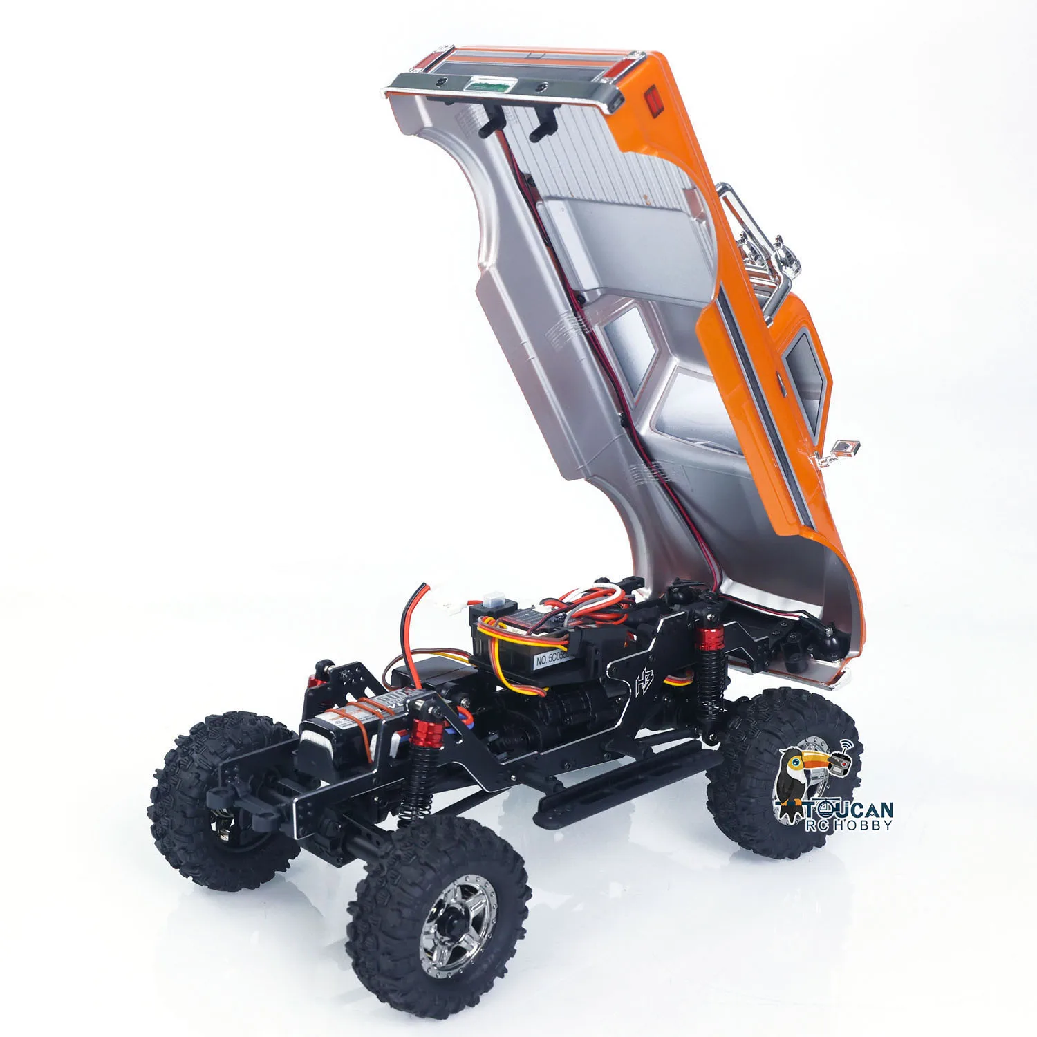 

1/18 Hobby Plus CR18P 1810504 Convoy EVO V2 AWD RC Rock Crawler Электрический мини-внедорожный автомобиль Светодиодные лампы Батарея для энтузиастов