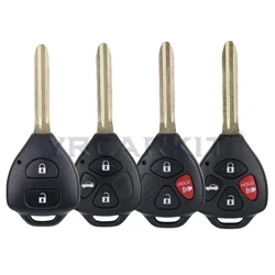 Key Fob Keyless Entry Remote Shell Case & Pad fits Toyota Avalon Camry Corolla Venza RAV4 Yaris Matrix