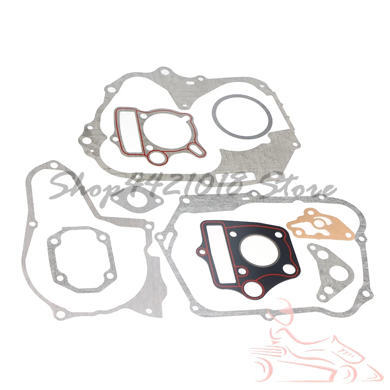 50CC 70CC 90CC 110CC 125CC 4-Stroke Dirt Bike ATV Quad Go Kart Engine Head Cylinder Stator Clutch Intake Gasket Set For Honda