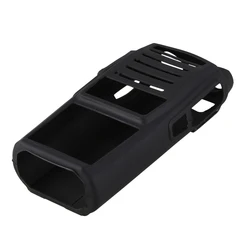 UV-82 Rubber Case UV82 Walkie Talkie Black Silicone Cover Dustproof Wear Resistant Black Baofeng Radio Case Accessories