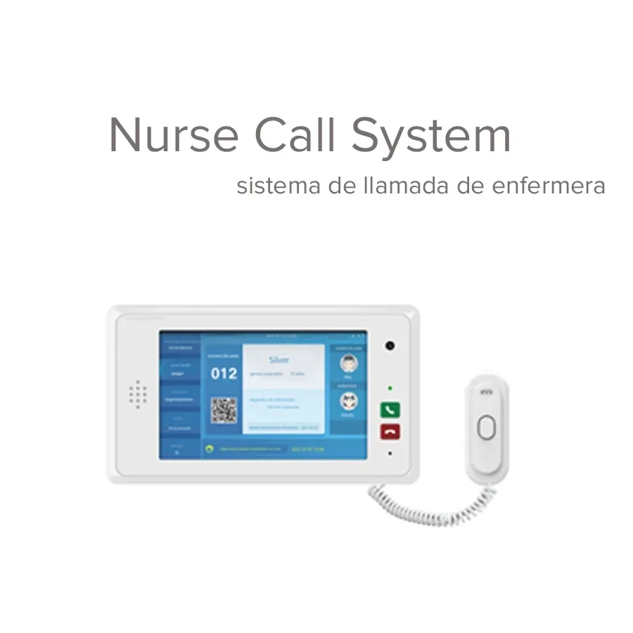 Nurse Alert Caregiver spanish language hospital nurse call pager system