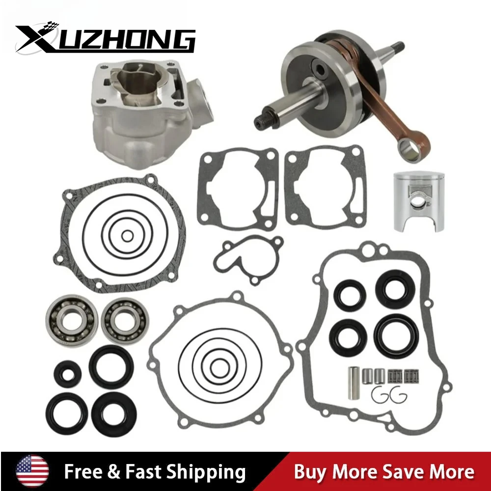 

For Yamaha YZ85 2002-2014 Cylinder Piston Crankshaft Engine Rebuild Kit