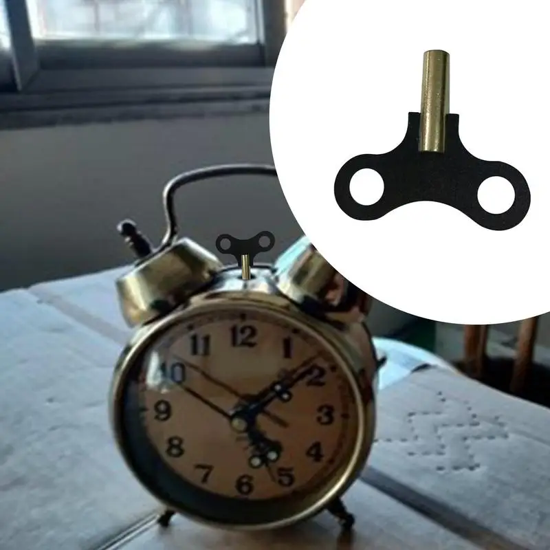 Clock Winding Keys Mechanical Clock Key Winding Parts Solid Clock Supplies Mechanical Clock Crank Winder Motor Kit For Watch