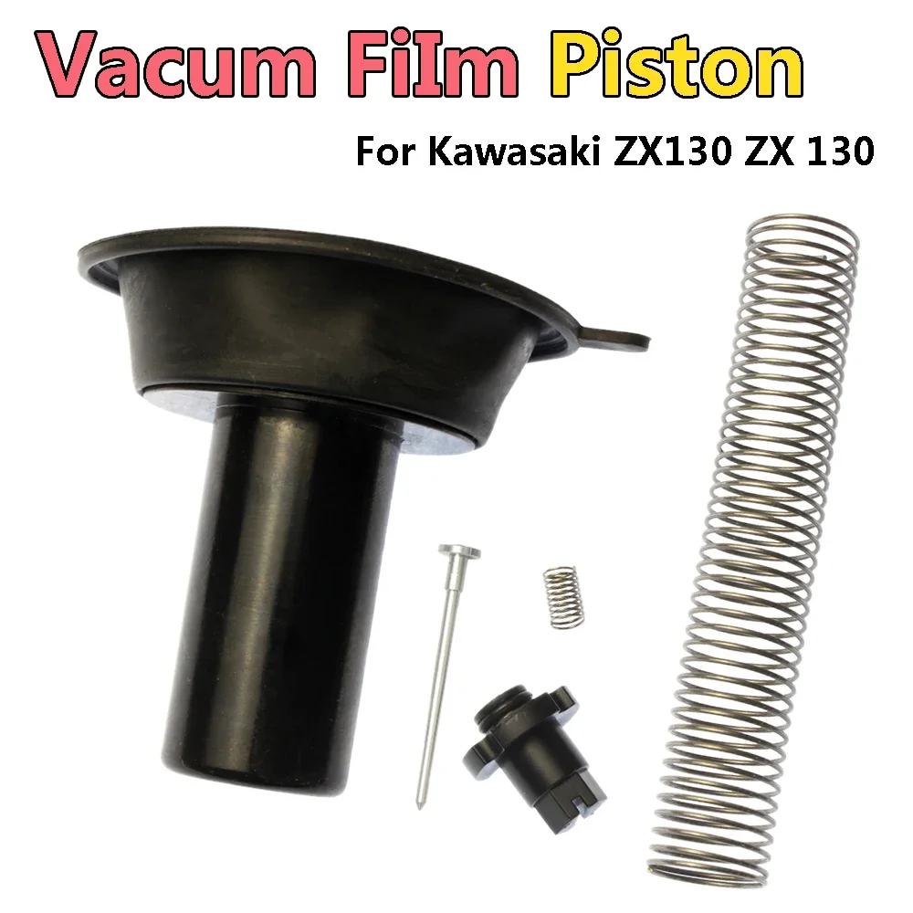 

Carburetor Carb Repair Kit Plunger Film Vacuum Needle For Kawasaki ZX130 ZX 130