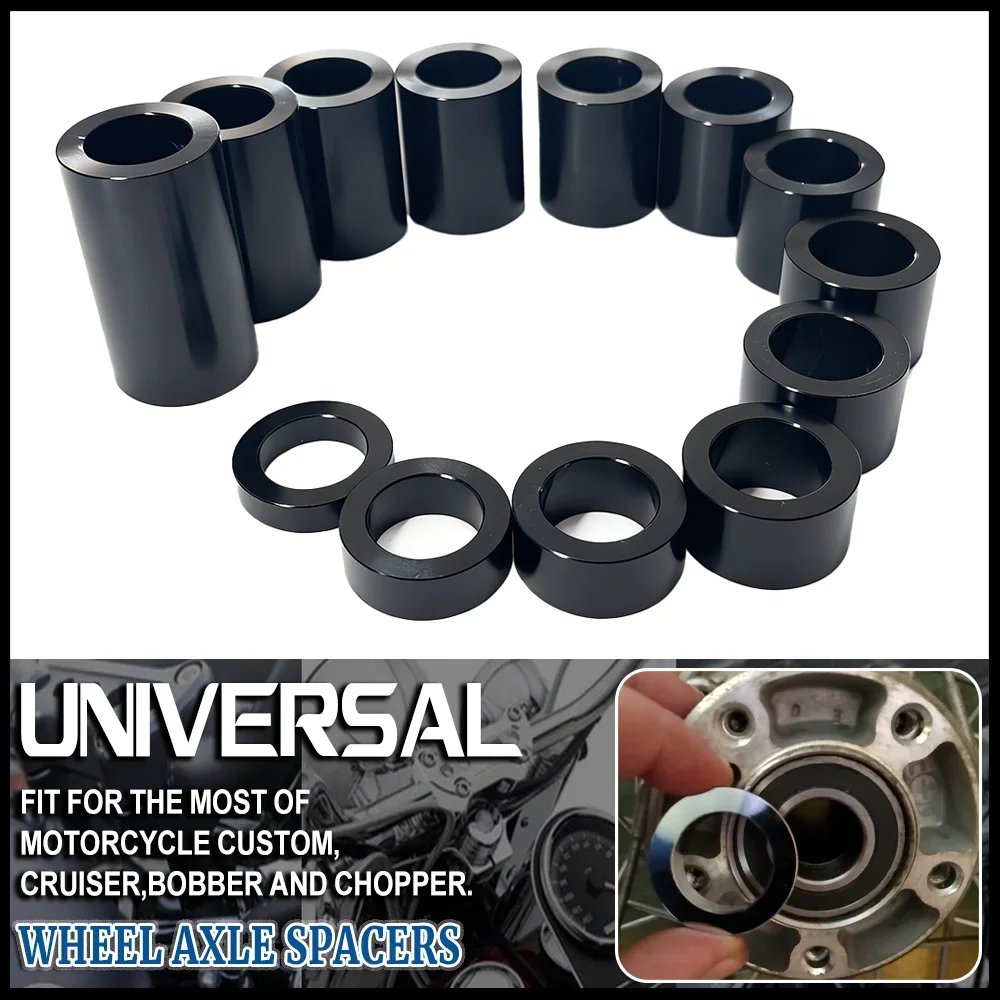 

Универсальный мотоцикл ID-1 "do OD-1-1/2" комплект прокладок для оси колеса для Harley Dyna Softail Touring Custom Cruiser Bobber Chopper