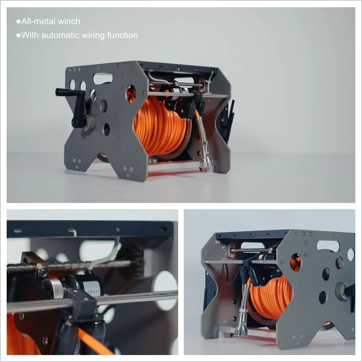 Detector de vazamento de água MARWOS V18 PLUS com pé grande e multi-sensor