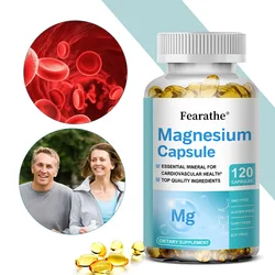 Magnesium Glycinate 500 mg, Magnesium Supplement, Supports Muscle, Heart, Nerve and Bone, Supports Relaxation