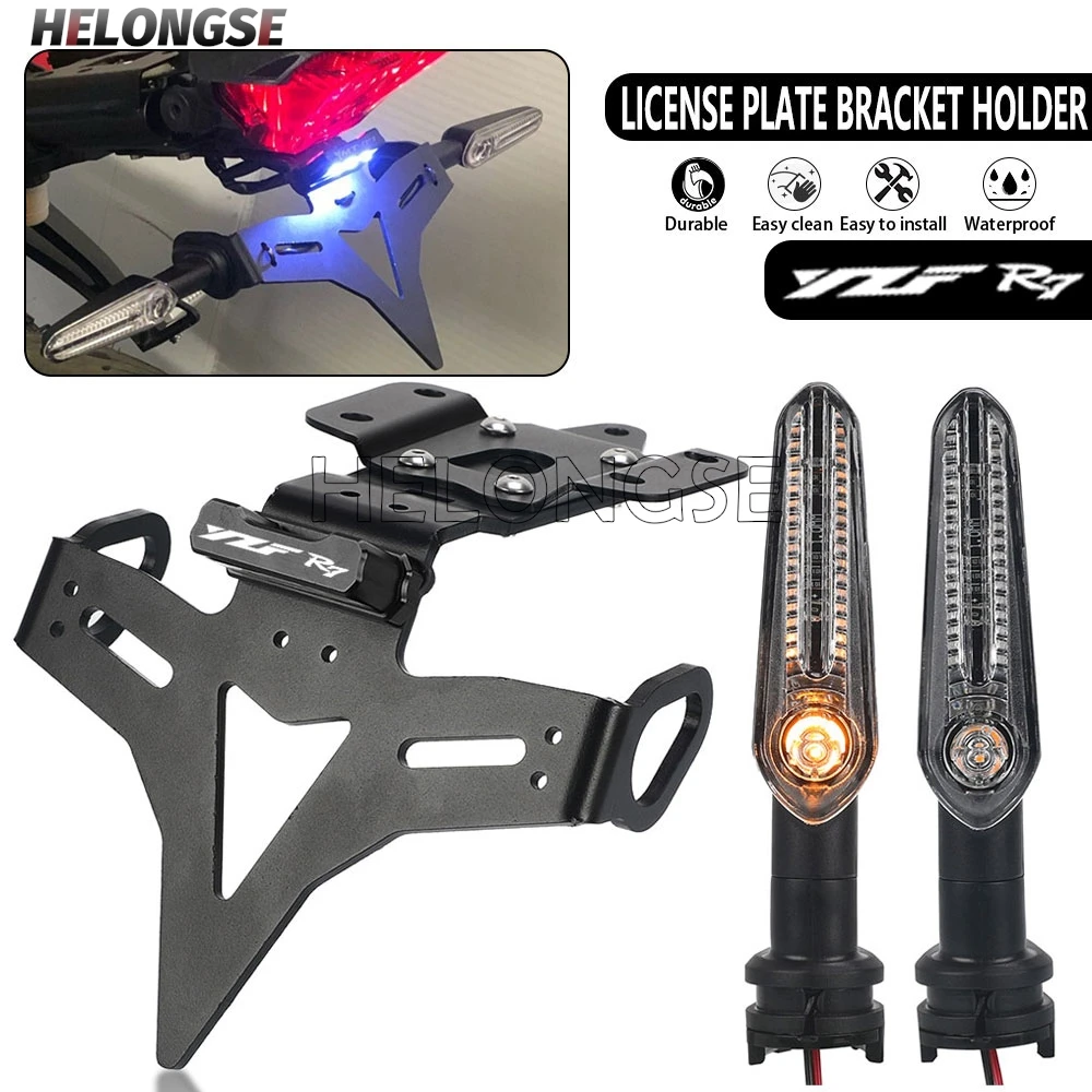 

YZF R7 Motorcycle License Plate Holder Fender Eliminator Bracket Fit For Yamaha MT-07/FZ-07 2013-2023 MT07 MT 07 2018 2024 2022