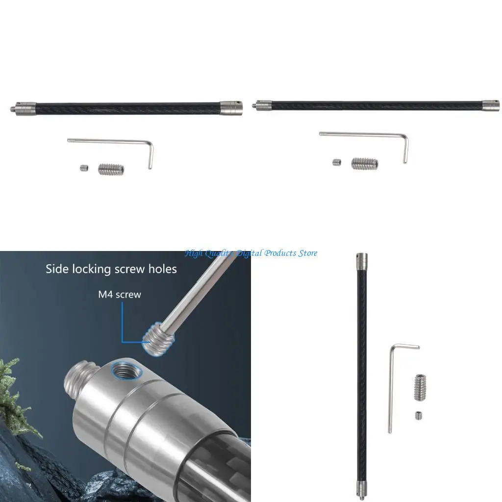 

U2JE 1/4inch Threaded Rod Universal Action Camera Portable Quick Assembly Arm
