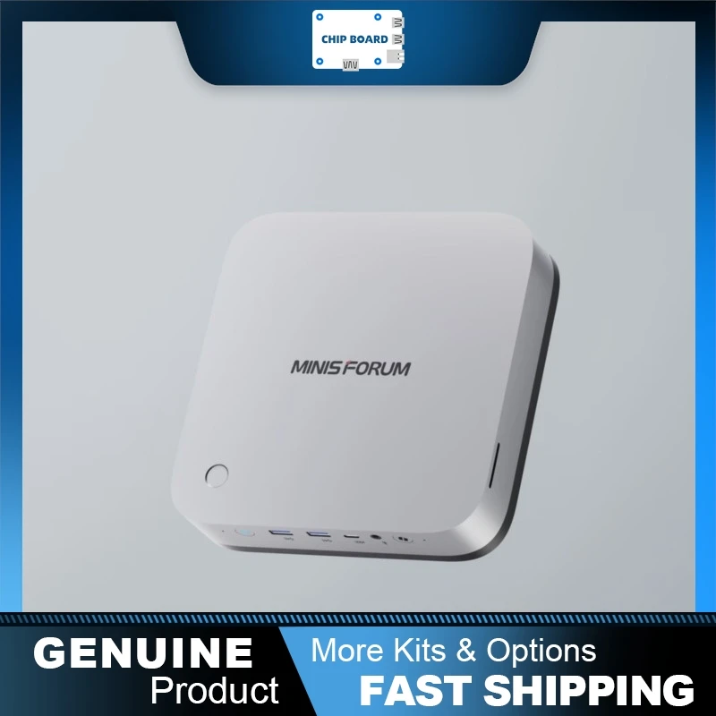 MINISFORUM AI X1 Pro-470 Mini PC with AMD Ryzen AI 9 HX470, 12C/24T, USB4, OCulink, Triple M.2 PCIe4 SSD, WiFi 7, 2.5G LAN