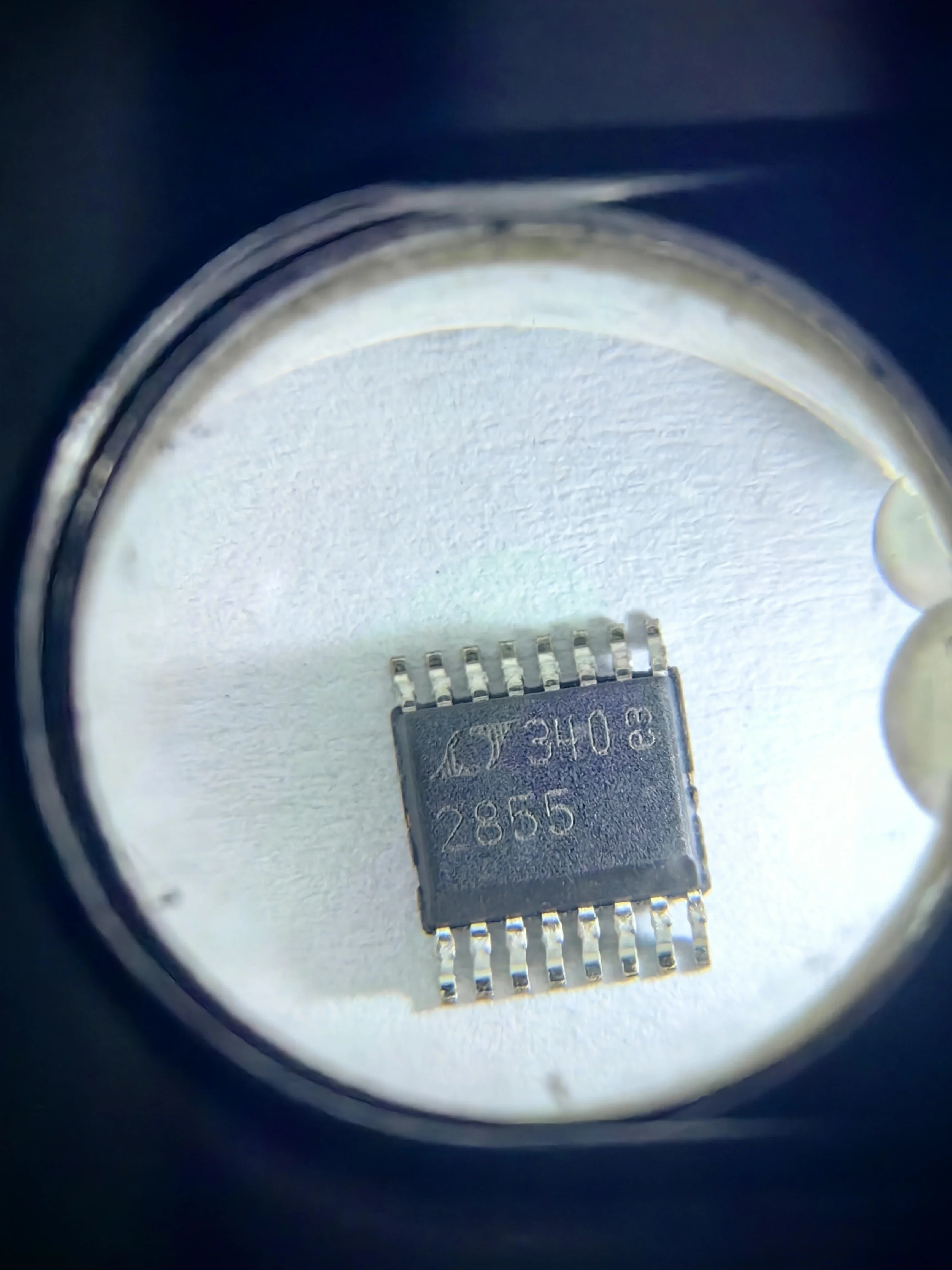LTC2855 LTC2855CDE LTC2855IDE LTC2855HDE LTC2855IGN - 3.3V 20Mbps RS485/RS422 Transceiver with Integrated Switchable Termination