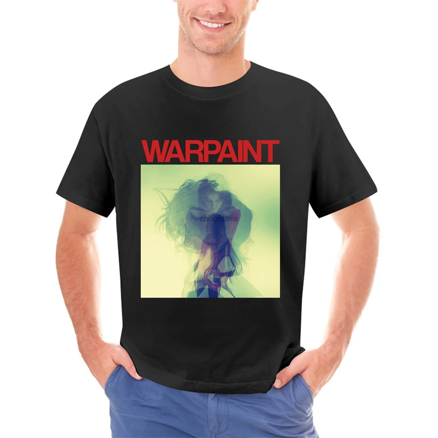 

New Warpaint Rock Band Album men t shirt