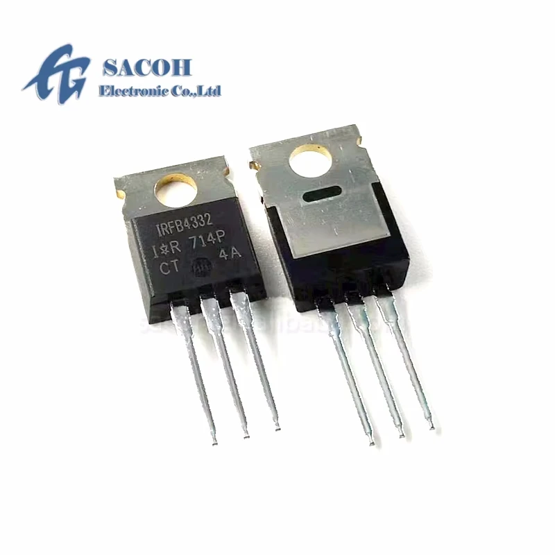 

New Original 10Pcs/Lot IRFB4332 IRFB4332PBF TO-220 60A 250V Power MOSFET Transistor In Stock