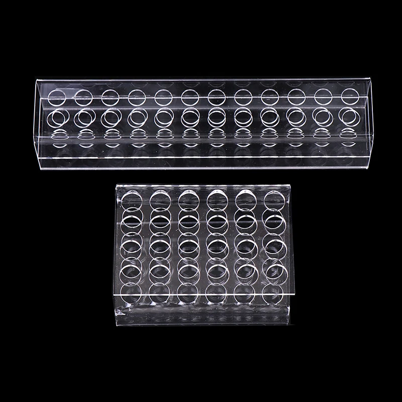 Hot Eyebrow brush tube display stand Eyelash brush storage bracket tweezers Holder Acrylic Beauty Makeup Tools Eyelash Planting