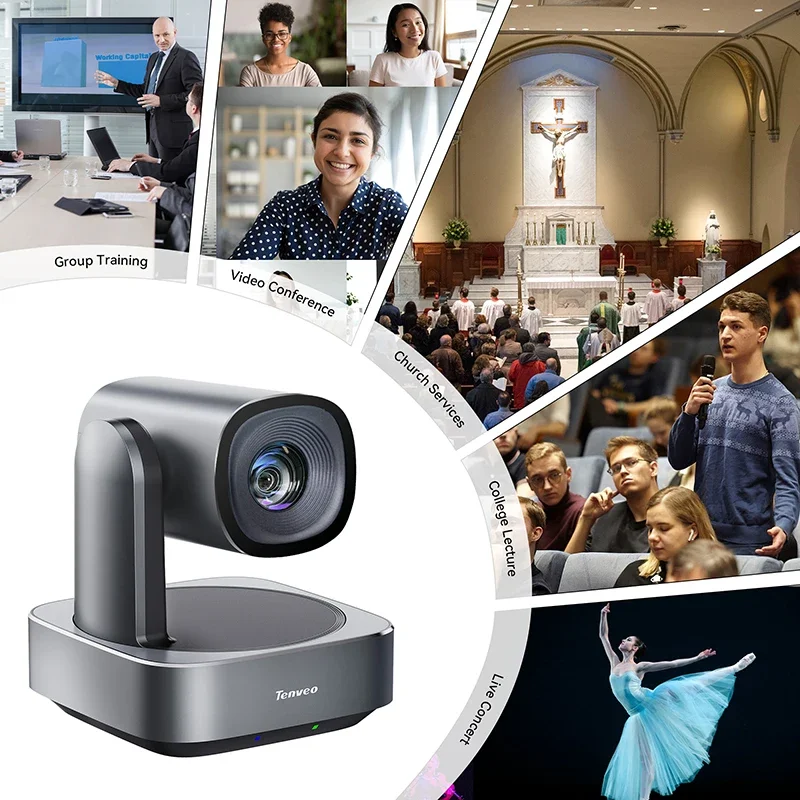 Zoom OBS FHD 20X Live Streaming USB3.0+HDMI Video Conference Camera