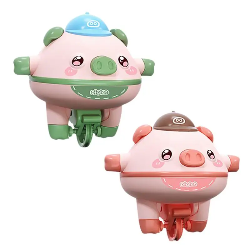 

Tightrope Walking Pig Unicycle Toy Cute Pig Tightrope Walker Anti Gravity Balance Robot Cute Balanced Pig Toys Walking Pig Toy