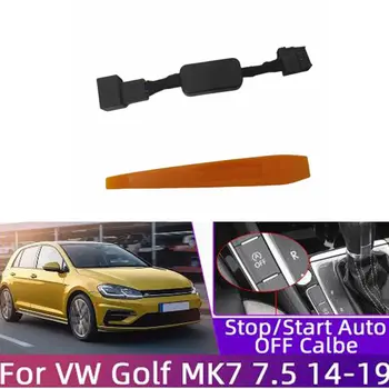 Carro auto parar iniciar sistema de controle do motor sensor plug parar cancelar cabo modo memória para vw golf 7 7.5 passat b8 8.5 T-ROC touran