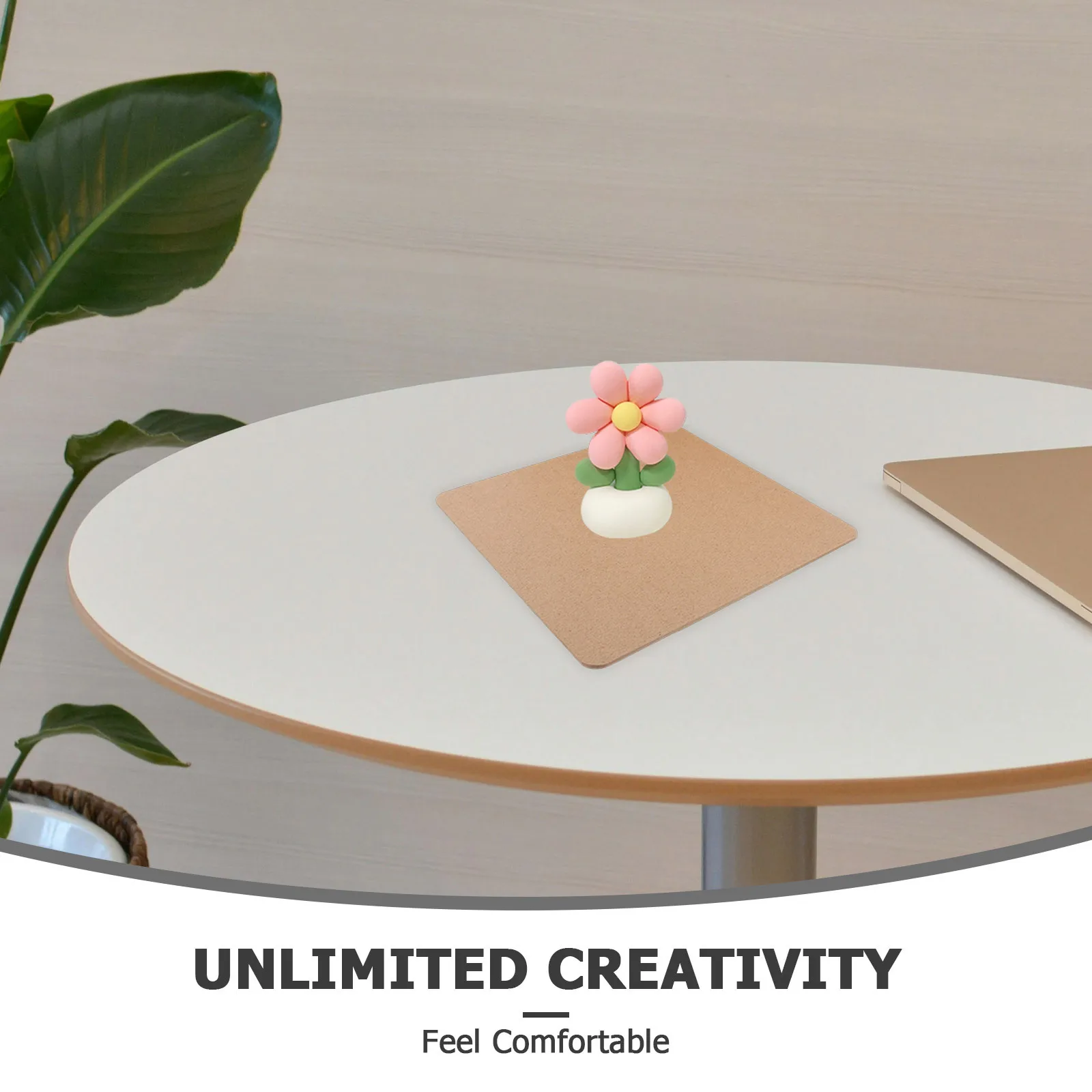 10Pcs Clay Board Wooden Wedging Board for Pottery DIY Craft Projects Natural Blank Wood Base for Sculpting Coloring Painting Art