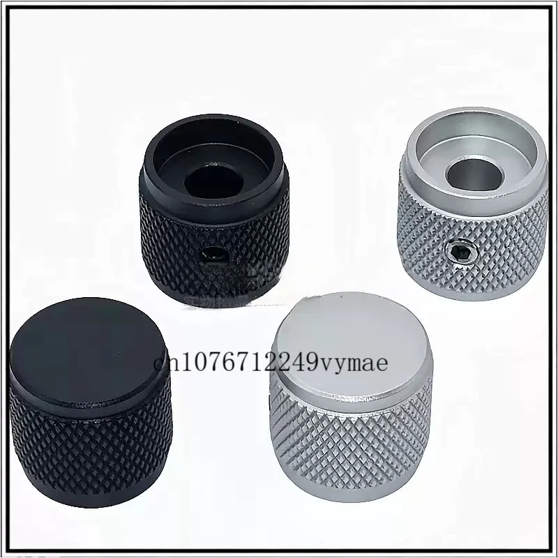 2Pcs 17X16 Solid Matte Aluminum Knob Medical Equipment Adjust Knob Volume Potentiometer Control Cap