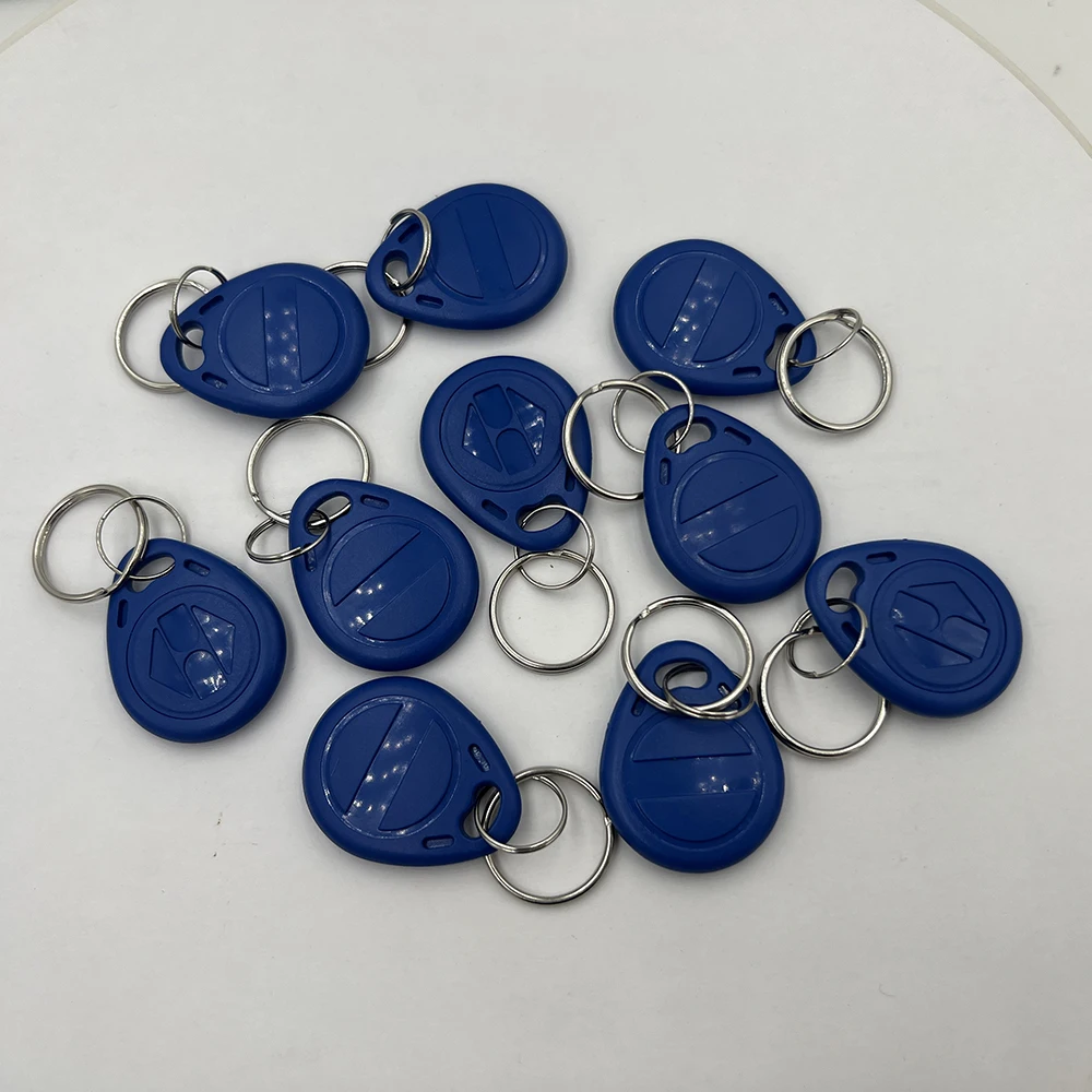 10Pcs/Lot T5577 125KHz RFID Hotel key Fobs Rewritable Readable and Writable Proximity ABS Tags Access Control Card