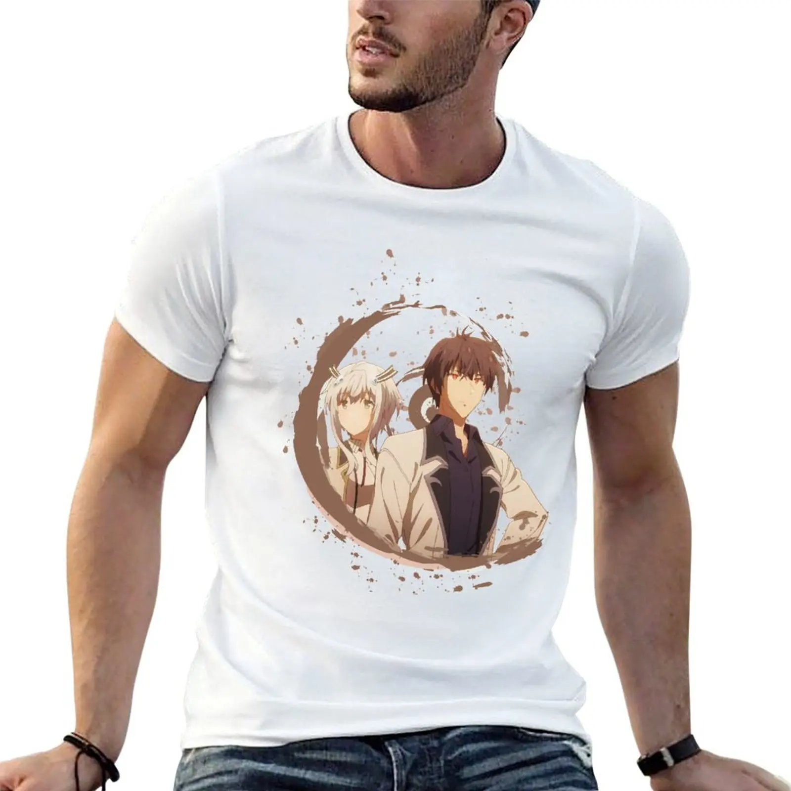 

The Misfit Of Demon King Academy - Anos Voldigoad, Sasha Necron, Misha Necron T-Shirt funny t shirts dark humor T-Shirt