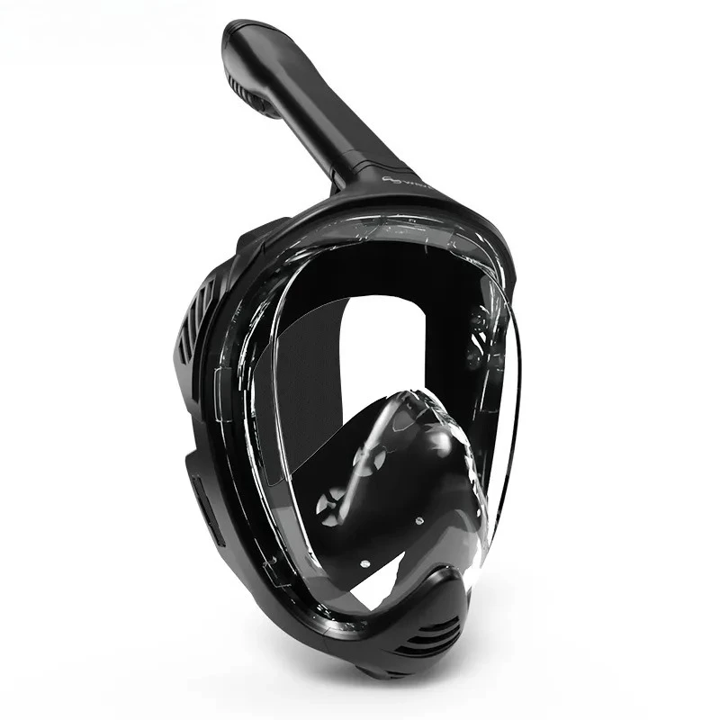 Beginner Snorkeling Mask Diving Mask Full Dry Snorkeling Apparatus Anti-fog Snorkeling Mask