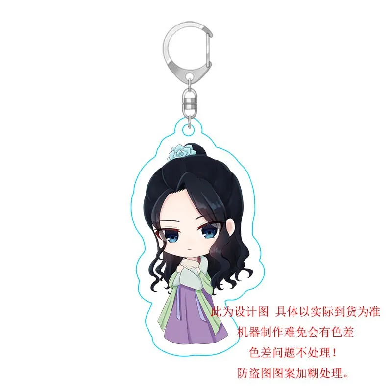 NEW Cartoon Peripheral The Apothecary Diaries Anime Hitorigoto Keychain Acrylic Figure Maomao GaoShun LiBai Cosplay Keyring Gift