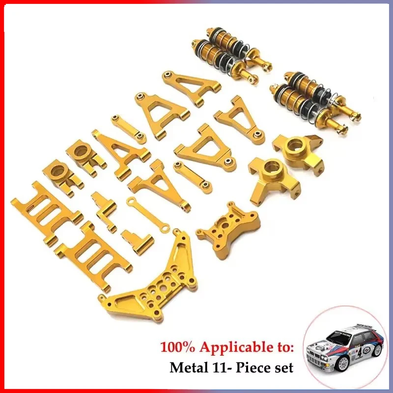 For MJX RC Hyper Go 1/14 14301 14302 14303 Upgrade Parts Metal Vulnerable Parts Set  Rc Car CNC Aluminum Accessories