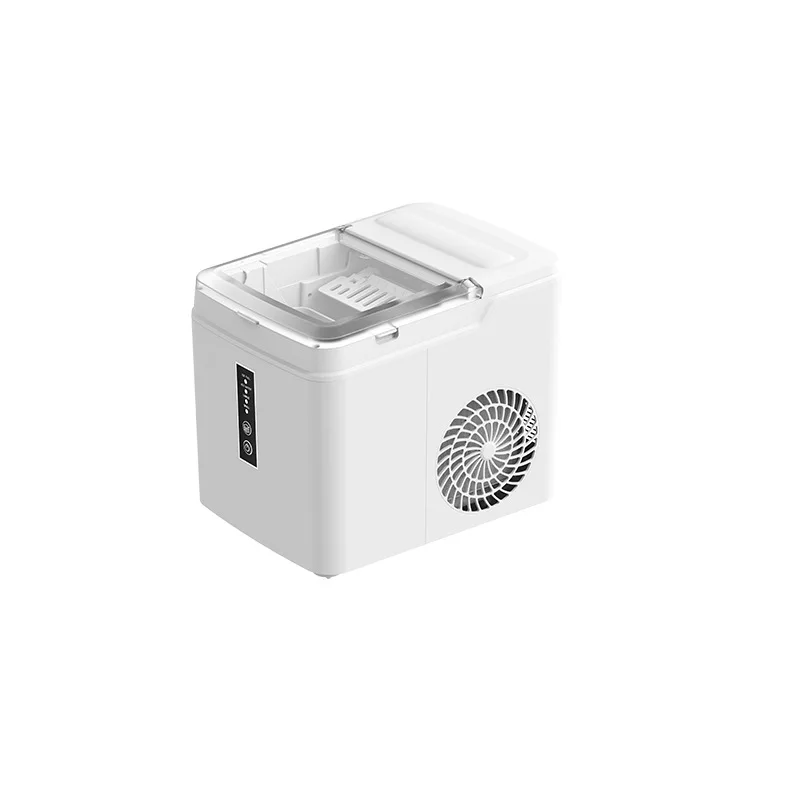 Small ice machine commercial milk tea shop bar KTV household bullet ice cube machine  110/220V